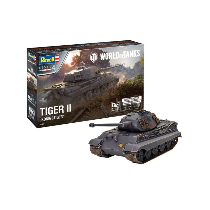 Revell Tiger II Ausf. B Königstiger "World of Tanks" (1/72) 03503 Revell Tiger II Ausf. B Königstiger "World of Tanks" (1/72) 03503