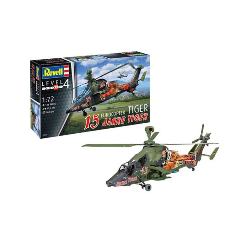 Revell Eurocopter Tiger "15 Jahre Tiger" (1/72) 03839 Revell Eurocopter Tiger "15 Jahre Tiger" (1/72) 03839