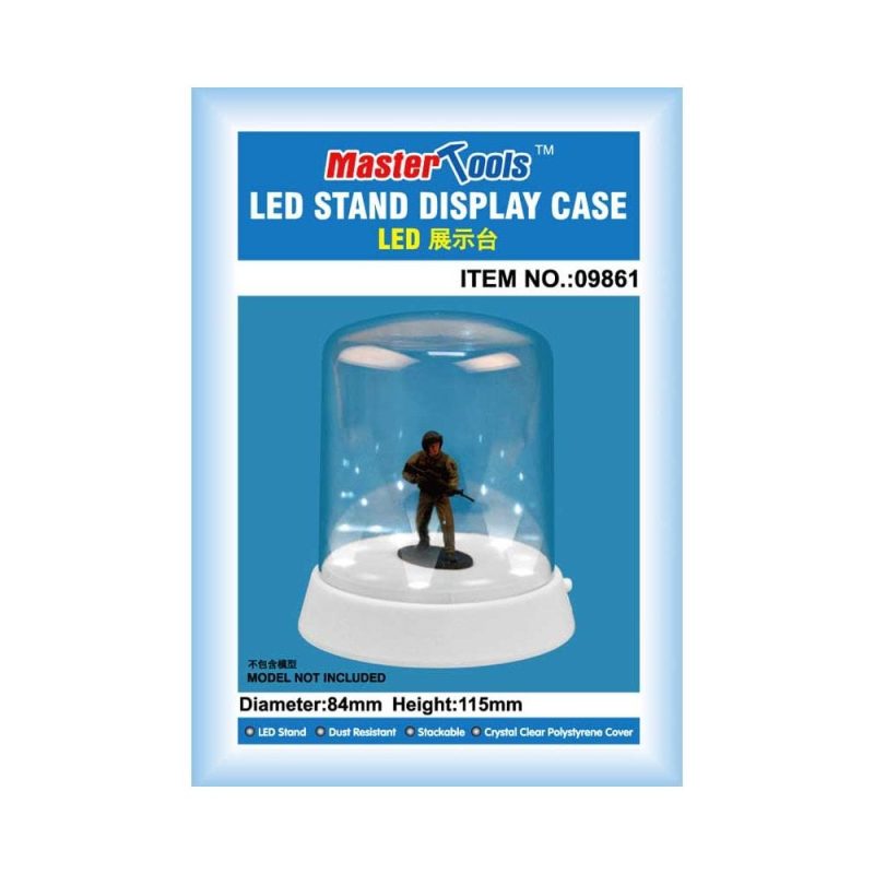 84mm x 115mm Roundtop Display Case - LED Trumpeter 09861 84mm x 115mm Roundtop Display Case - LED Trumpeter 09861
