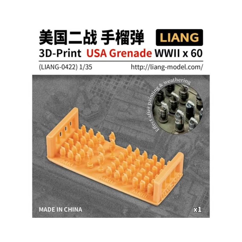 1/35 US Grenades WWII Liang 0422