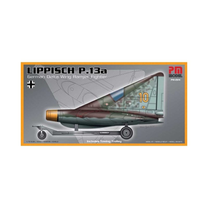 1/72 Lippisch P.13a (includes towing trolley) PM Model 224 1/72 Lippisch P.13a (includes towing trolley) PM Model 224