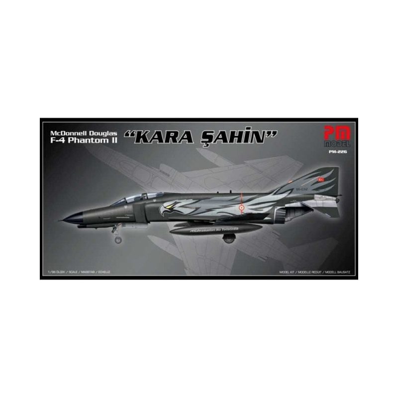 1/96 F-4 Phantom II Kara ≈ûahin (Black Falcon) PM Model 226 1/96 F-4 Phantom II Kara ≈ûahin (Black Falcon) PM Model 226