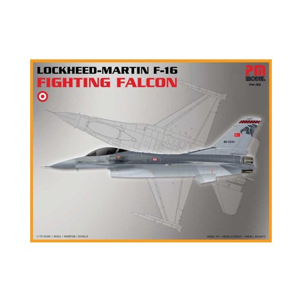 1/72 Lockheed-Martin F-16 Fighting Falcon PM Model 301 1/72 Lockheed-Martin F-16 Fighting Falcon PM Model 301