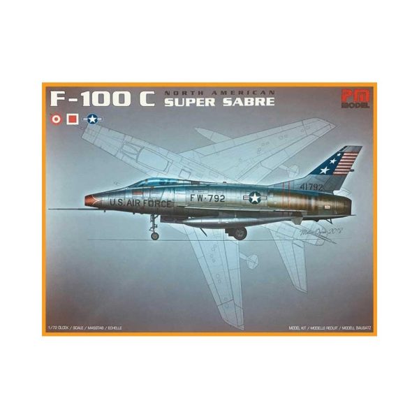 1/72 North American F-100C Super Sabre PM Model 402 1/72 North American F-100C Super Sabre PM Model 402