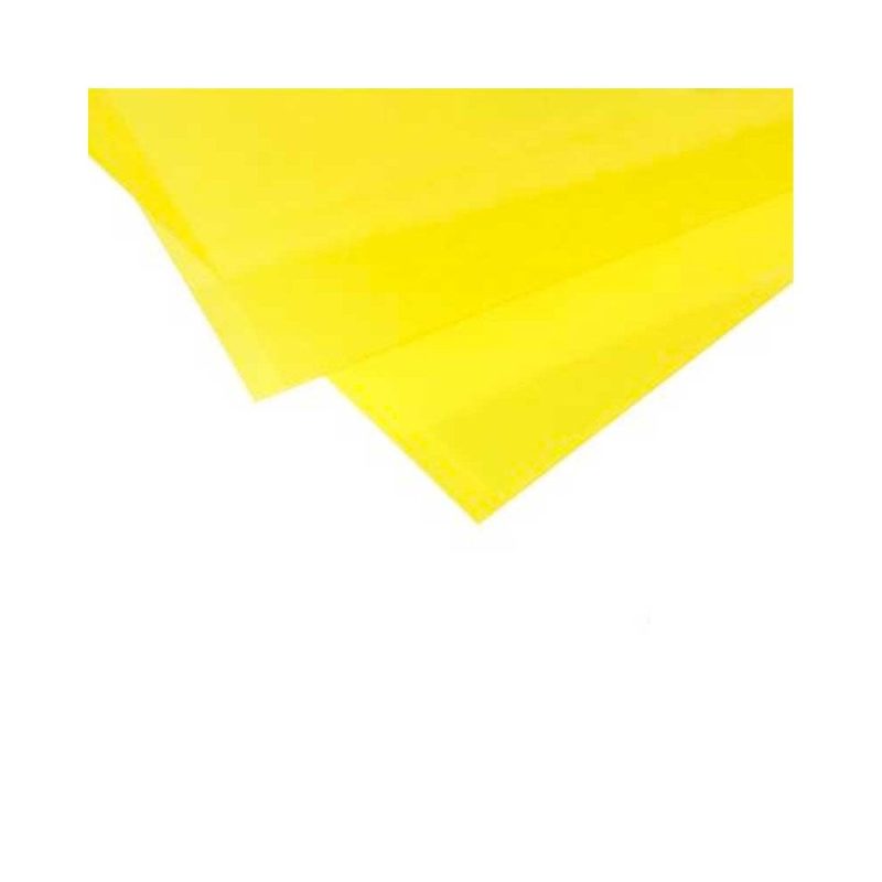 Evergreen Transparent Yellow Sheet (.010") (2pk) EG9904