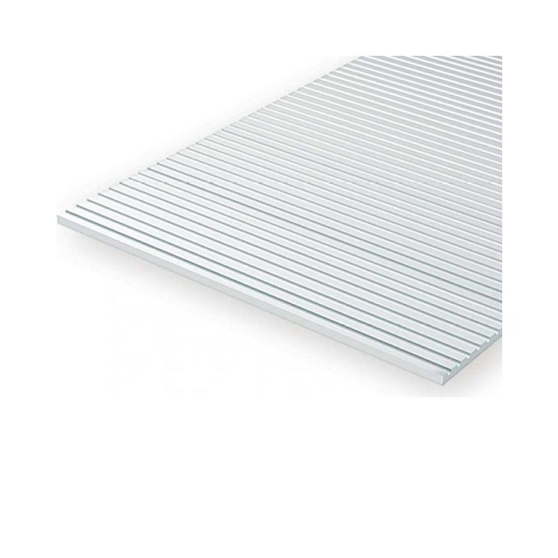 Evergreen White O Scale Car Siding Sheet (.040") EG4067