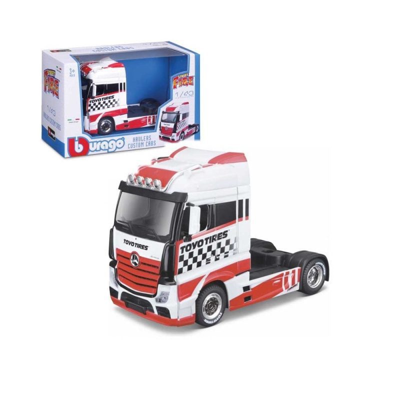 Bburago Mercedes-Benz Actros Gigaspace Red (1/43) 32201