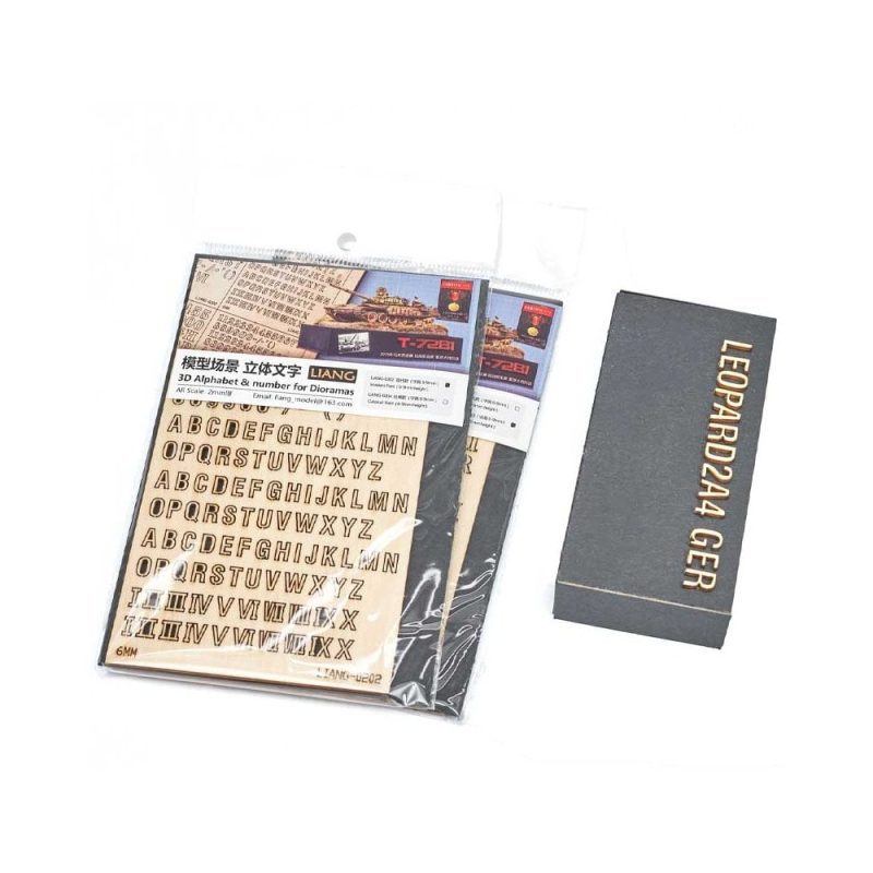 Cartoon Font (6-9mm Height) Liang 0203 Cartoon Font (6-9mm Height) Liang 0203