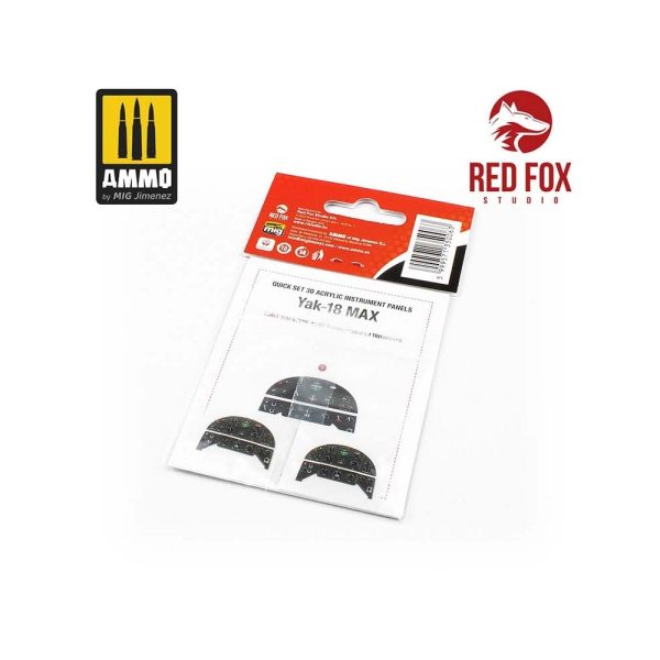 1/32 Yakovlev Yak-18 Max (for Trumpeter kit) Red Fox Studio SQS-32007 1/32 Yakovlev Yak-18 Max (for Trumpeter kit) Red Fox Studio SQS-32007