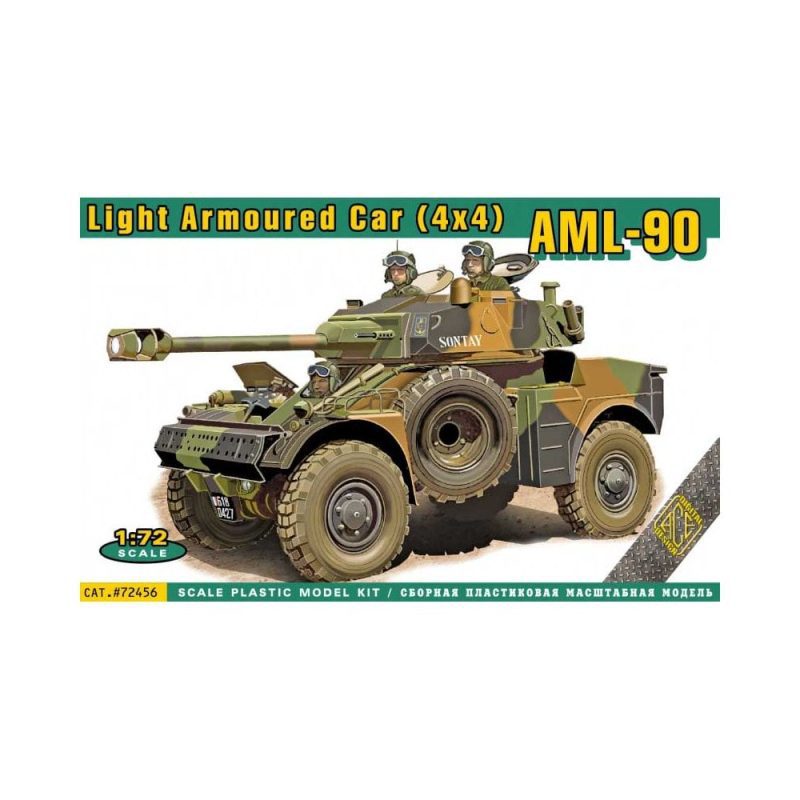 1/72 AML-90 Light Armoured Car (4x4 ACE Models 72456 1/72 AML-90 Light Armoured Car (4x4 ACE Models 72456