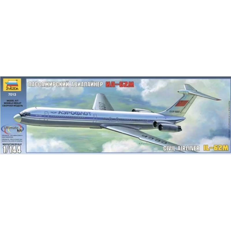 Zvezda CIVIL AIRLINER IL-62 M (1/144) 7013 Zvezda CIVIL AIRLINER IL-62 M (1/144) 7013