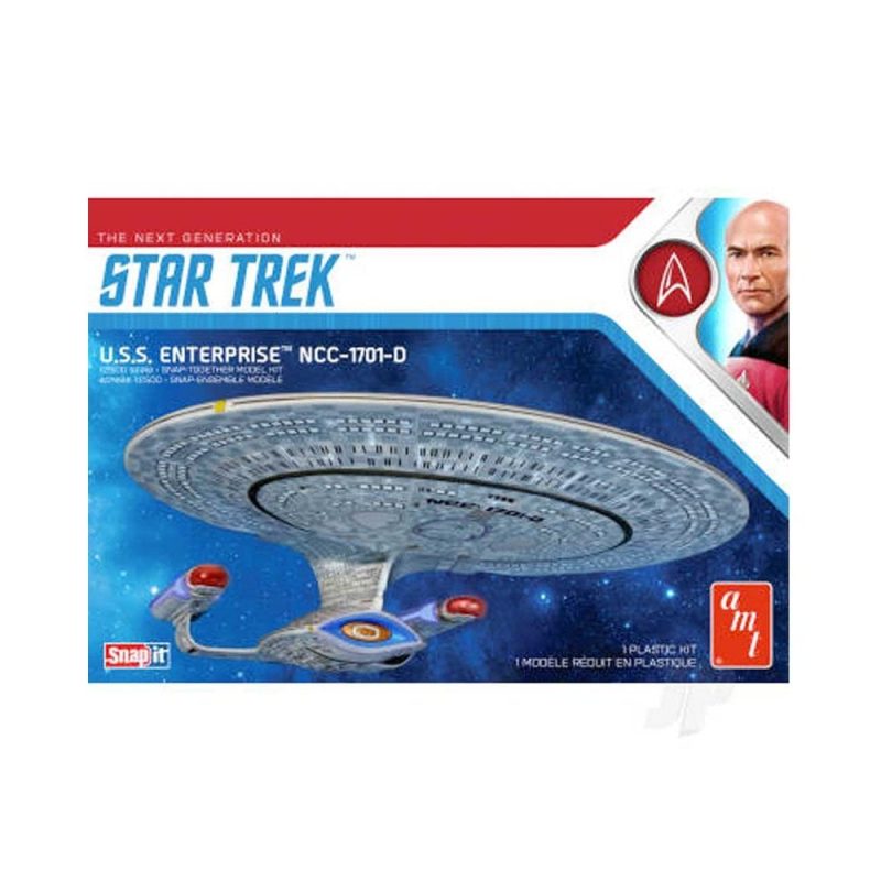 1/2500 Star Trek U.S.S. Enterprise-D (Snap) 2T AMT 1126M