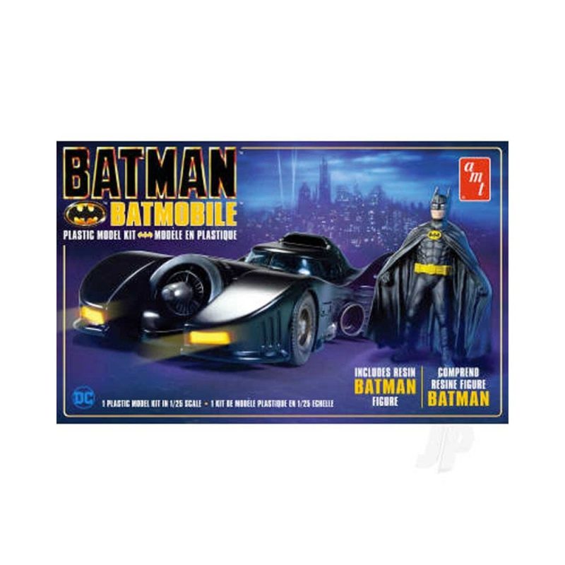 1/25 Batman 1989 Batmobile with Resin Batman Figure AMT 1107M