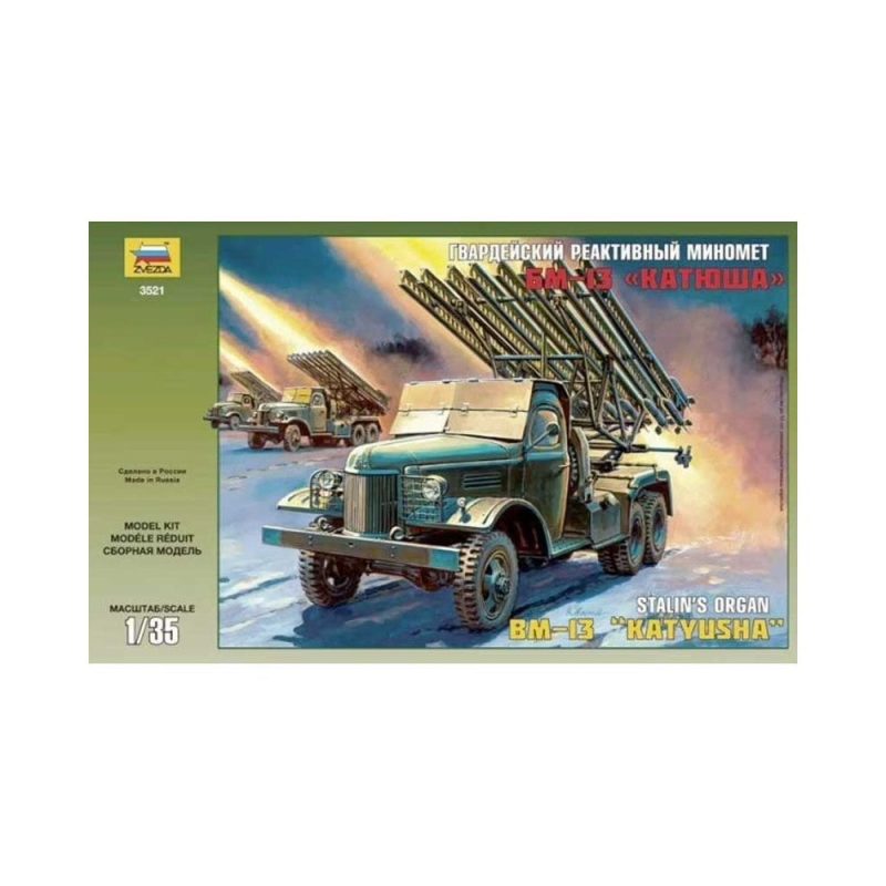 Zvezda Stalin's Organ BM-13 "Katyusha" (1/35) 3521 Zvezda Stalin's Organ BM-13 "Katyusha" (1/35) 3521