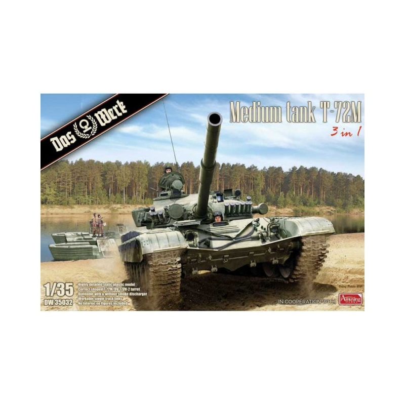 Das Werk T-72-M Medium Tank (1/35) DW35032 Das Werk T-72-M Medium Tank (1/35) DW35032