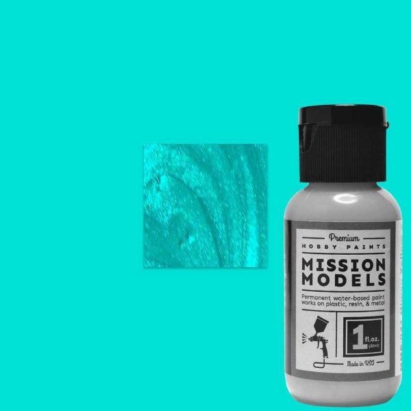 Mission Models Iridescent Duck Teal (30ml / 1oz) MMP-160 Mission Models Iridescent Duck Teal (30ml / 1oz) MMP-160