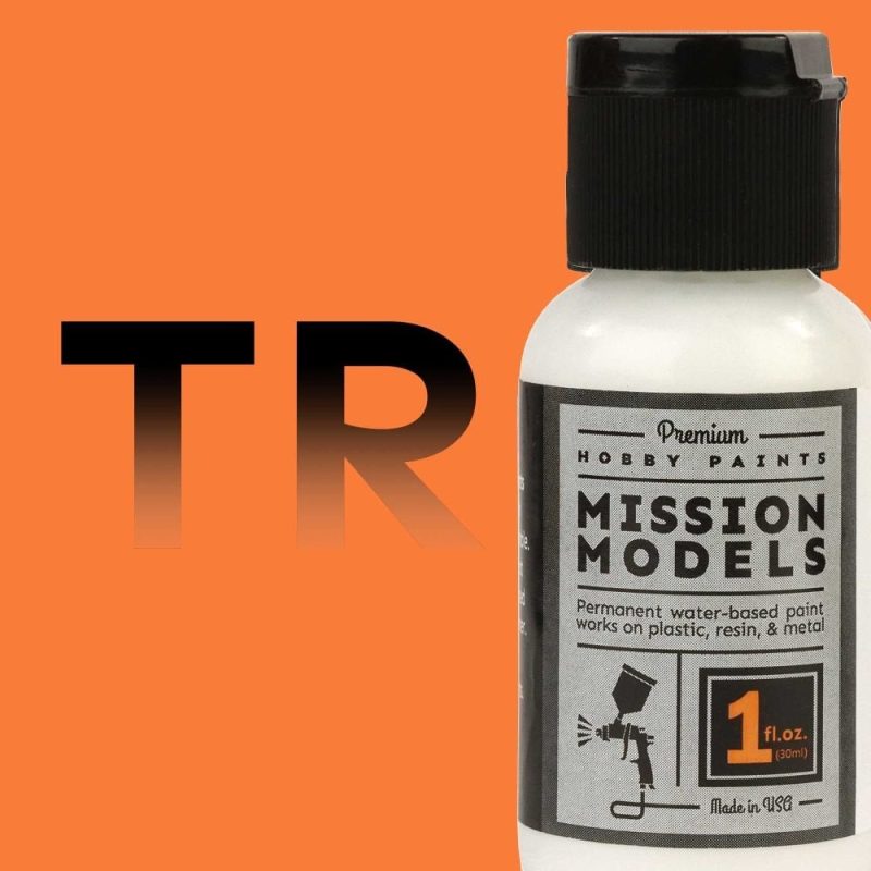 Mission Models Transparent Orange (30ml / 1oz) MMP-171 Mission Models Transparent Orange (30ml / 1oz) MMP-171