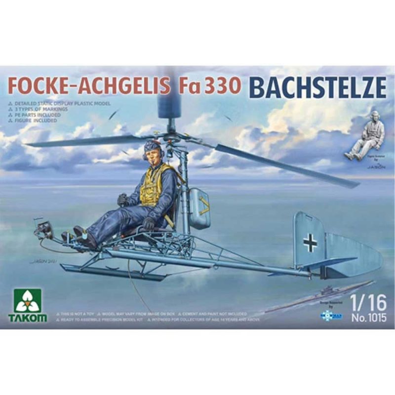 1/16 Focke-Achgelis Fa 330 Bachstelze (Wagtail) Takom 01015 1/16 Focke-Achgelis Fa 330 Bachstelze (Wagtail) Takom 01015