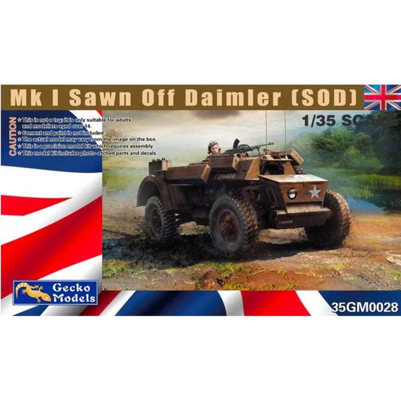 Gecko Models Mk 1 Sawn Off Daimler (SOD) (1/35) 35GM0028