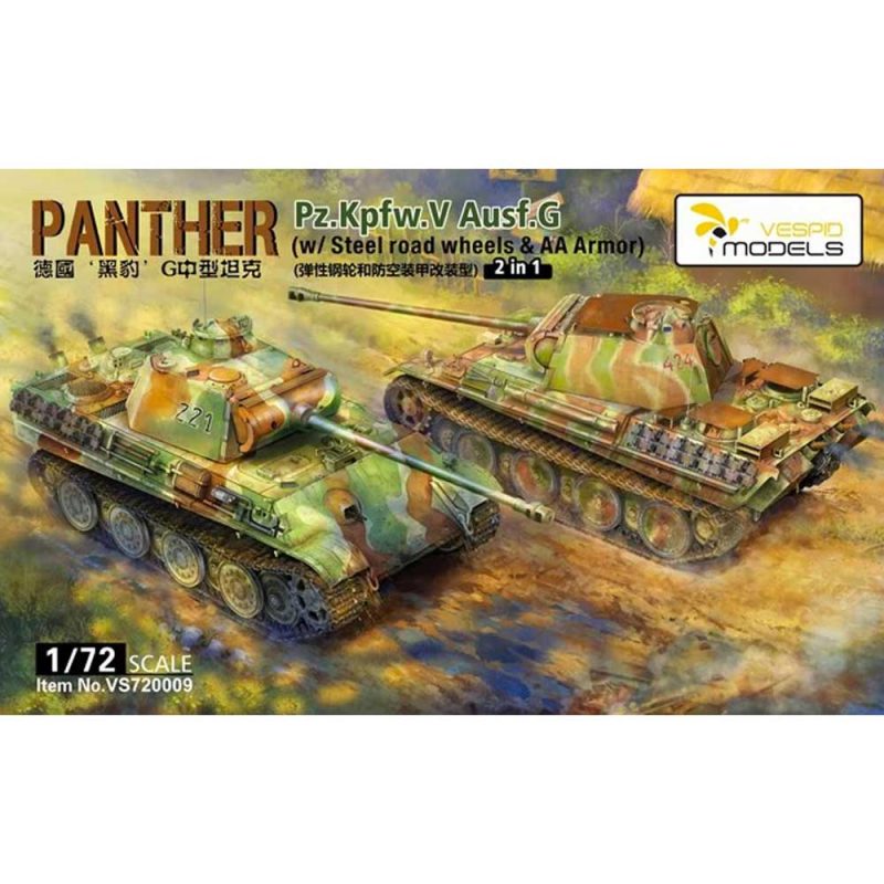 1/72 Panther Pz.Kpfw. V Ausf. G Vespid Models VS720009 1/72 Panther Pz.Kpfw. V Ausf. G Vespid Models VS720009