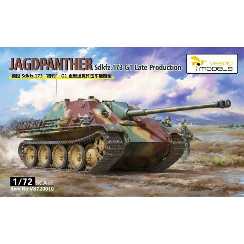 1/72 SdKfz.173 G1 Jagdpanther Late Production Vespid Models VS720010 1/72 SdKfz.173 G1 Jagdpanther Late Production Vespid Models VS720010