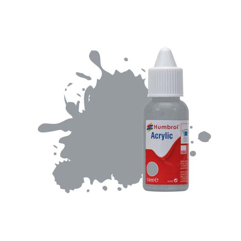 Humbrol Acrylic No 140 Gull Grey Matt (14ml) DB0140