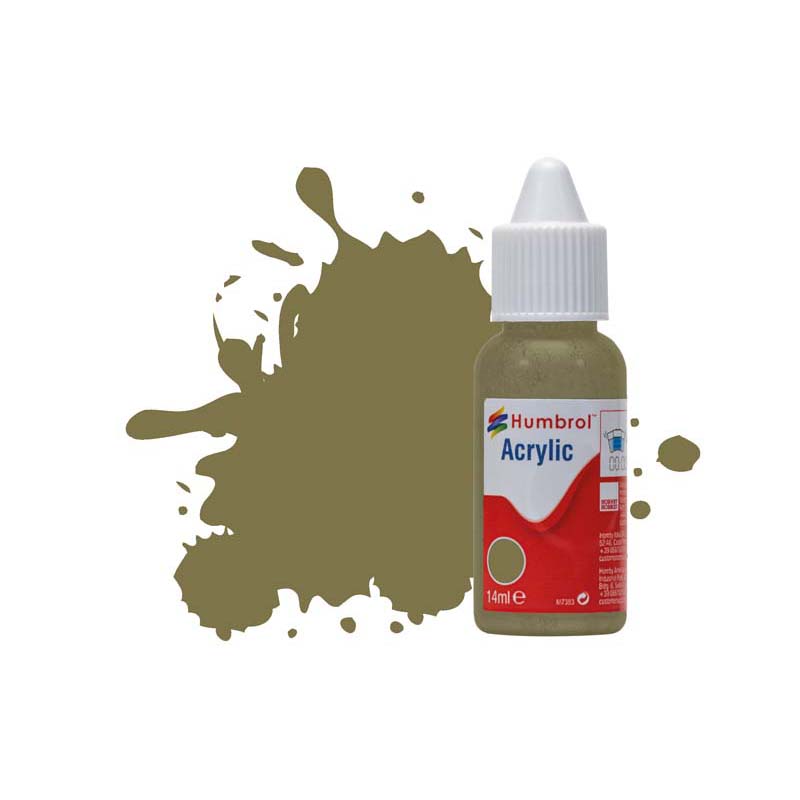 Humbrol Acrylic No. 226 Interior Green Matt (14ml) DB0226