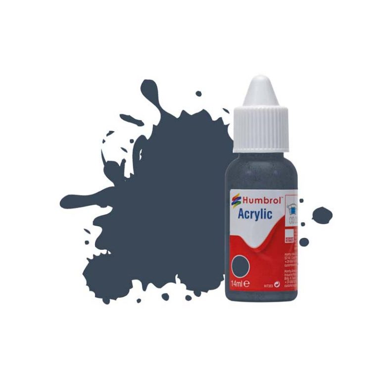 Humbrol Acrylic No.245 RLM74 Graugrun Matt (14ml) DB0245