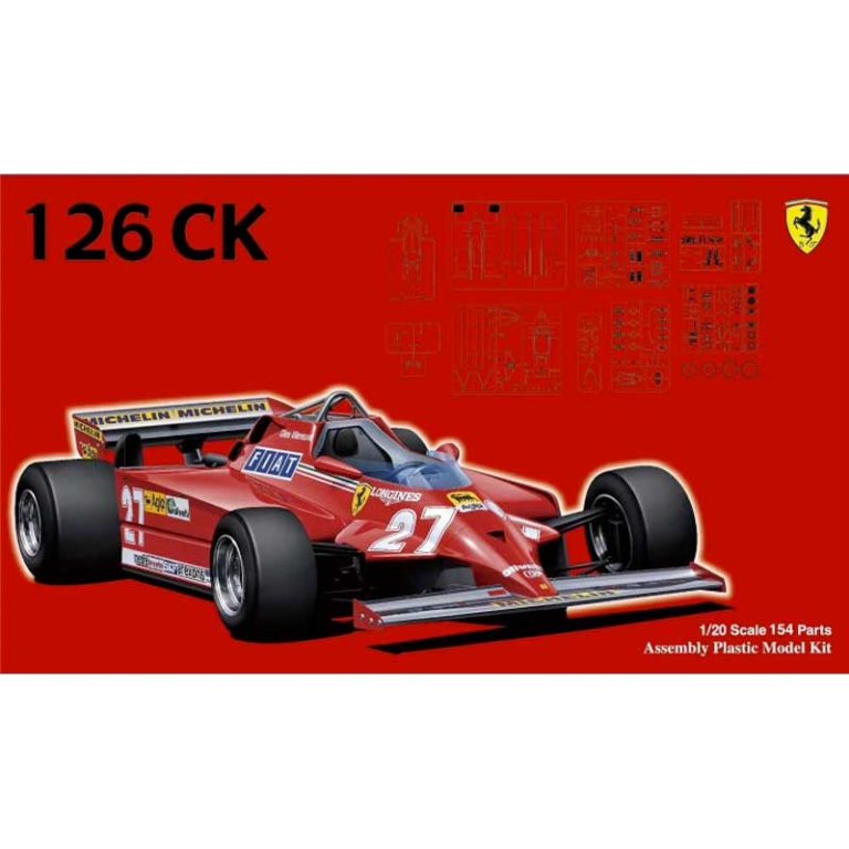 1/20 Ferrari 126CK 1981 09196 Fujimi