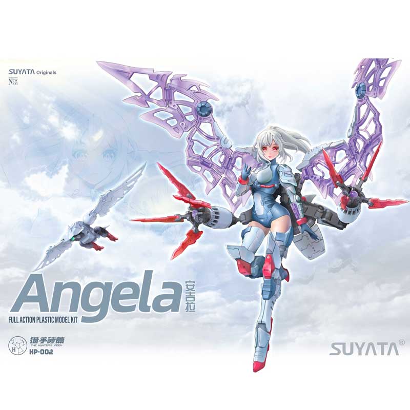 1/12 Angela - The Hunter's Poem + 1st ed Bonus Motorcycle SYHP002 SUYATA
