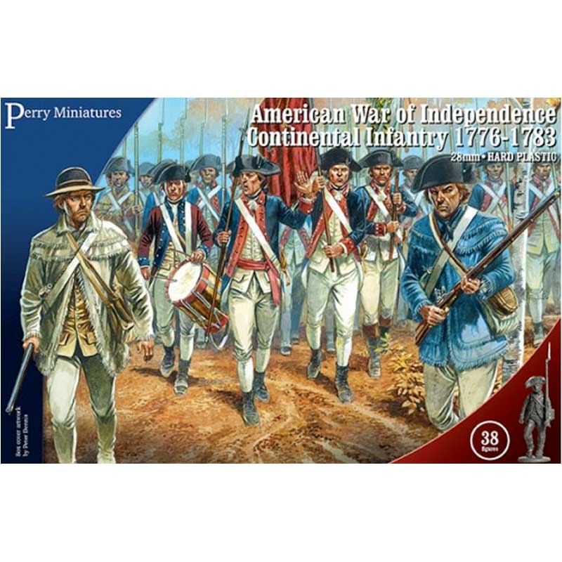 Perry Miniatures War Of Indep Continental Infantry 1776-83 (28mm)