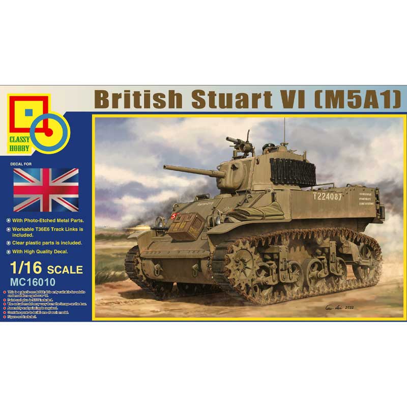 1/16 MC16010 British Stuart VI M5A1 Classy Hobby MC16010