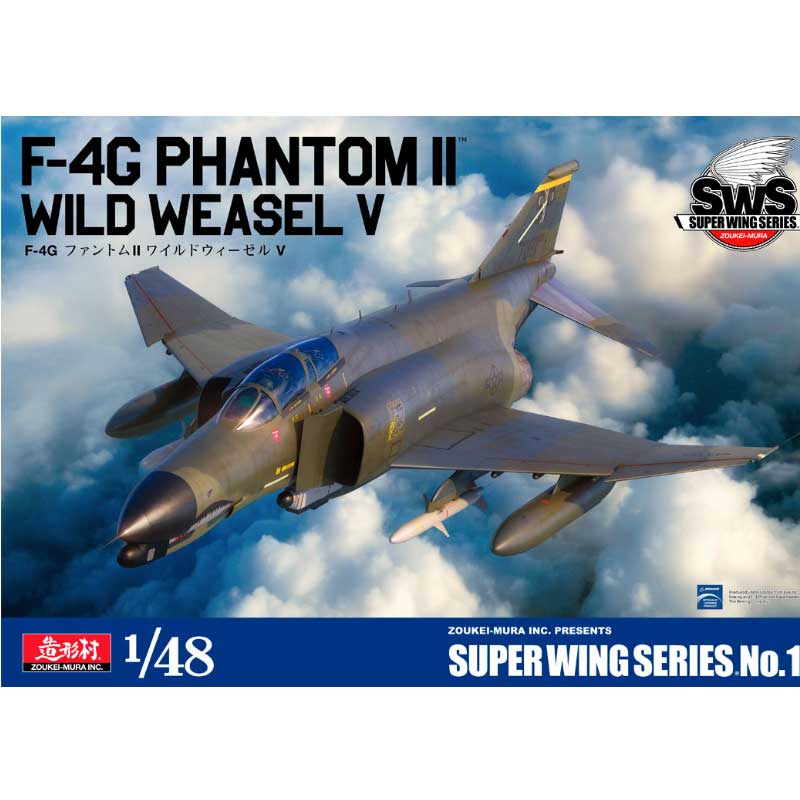 Zoukei-Mura F-4G Phantom II Wild Weasel V (1/48) SWS48-14