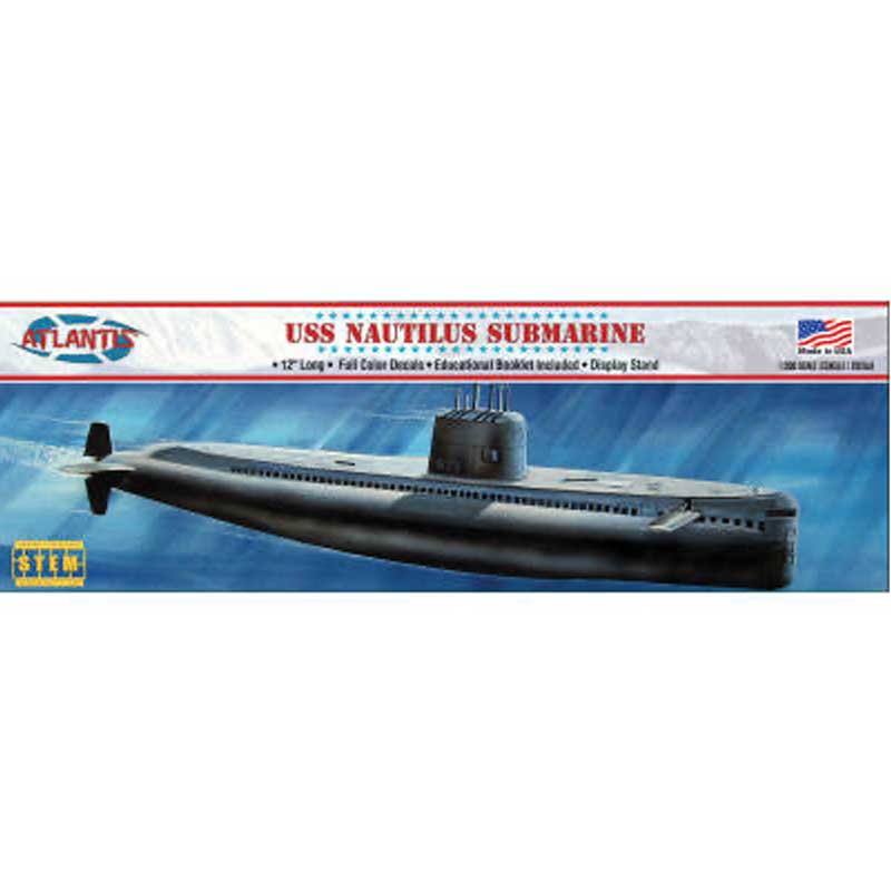 1/300 SSN 571 Nautilus Submarine CL750 Atlantis Models