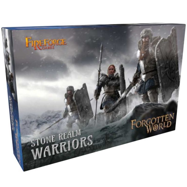 28mm Stone Realm Dwarf Warriors FWSR01-BS Fireforge Games