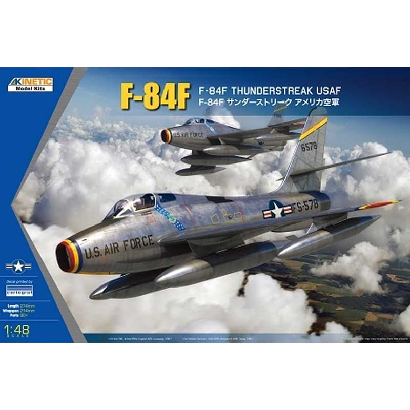 1/48 Republic F-84F Thunderstreak USAF K48113 Kinetic