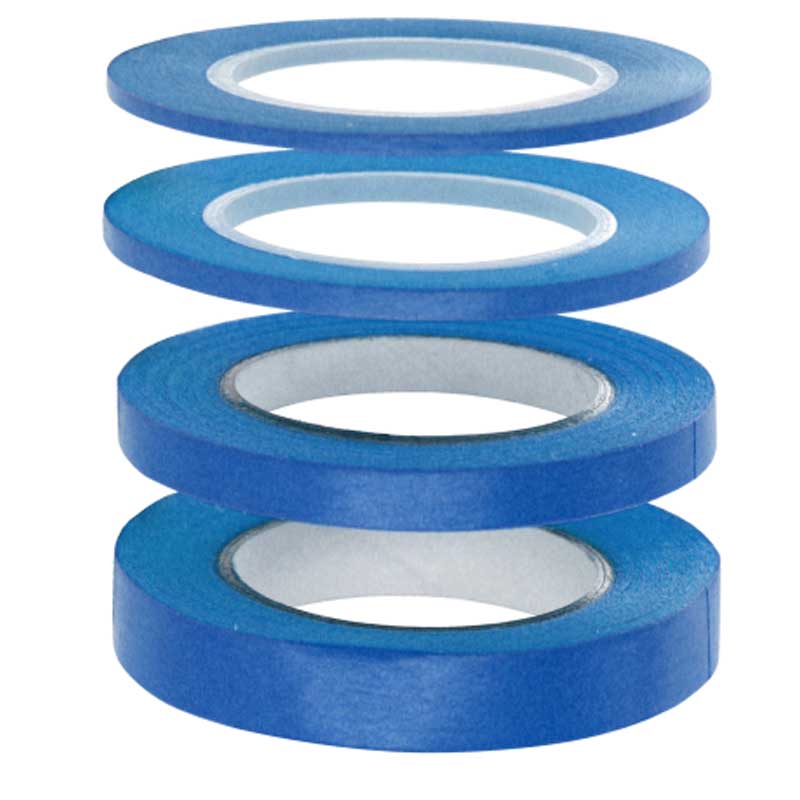Modelcraft Flexible Masking Tape 4-Pack (1, 2, 3 & 6mm) PMA3000/4 Modelcraft Flexible Masking Tape 4-Pack (1, 2, 3 & 6mm) PMA3000/4