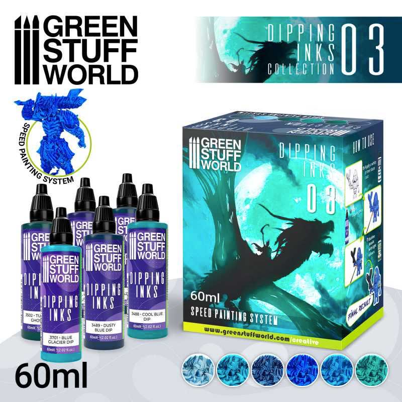 Green Stuff World - Dipping Collection Paint Set 3