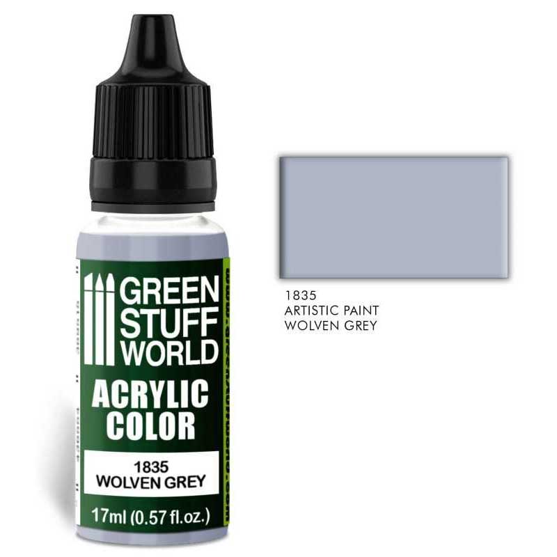 Green Stuff World - Acrylic Color Wolven Grey (17ml)