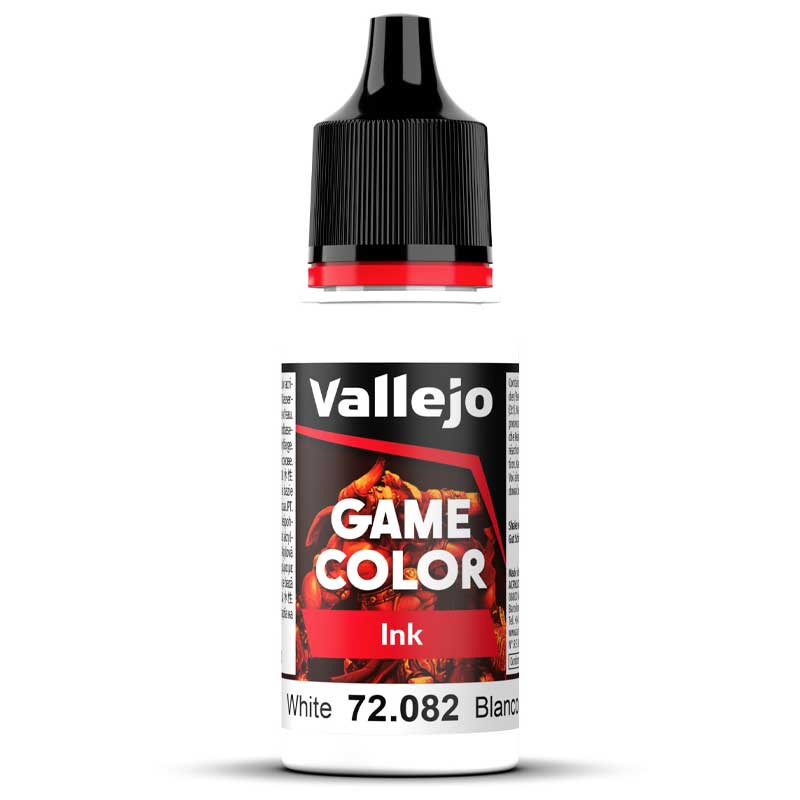 Vallejo Game Color Game Ink - White (18ml) 72.082
