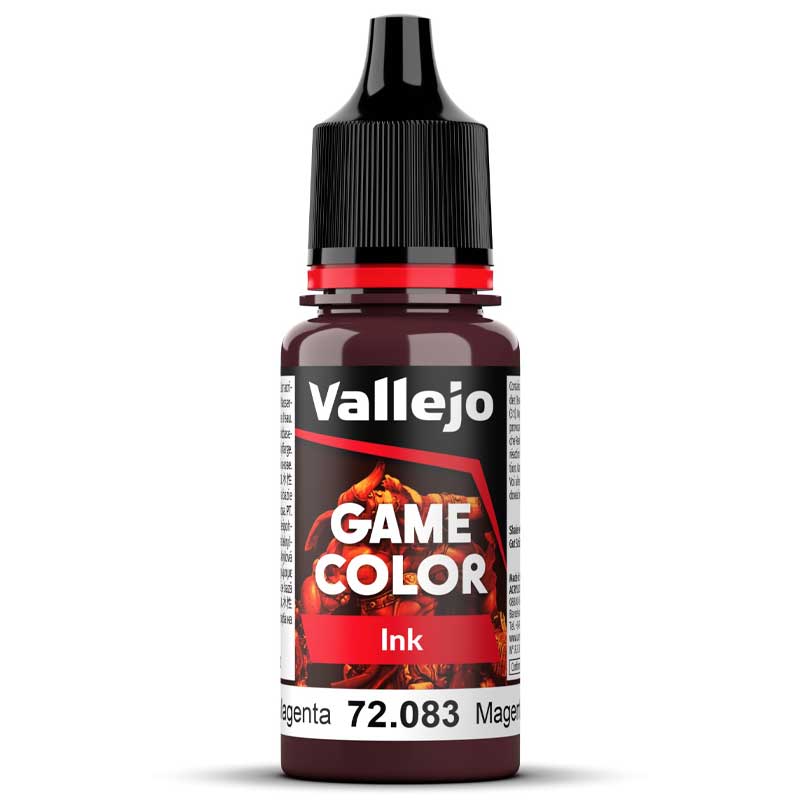 Vallejo Game Color Game Ink - Magenta (18ml) 72.083