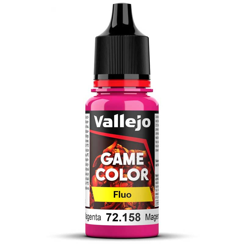 Vallejo Game Color Fluorescent Magenta (18ml) 72.158