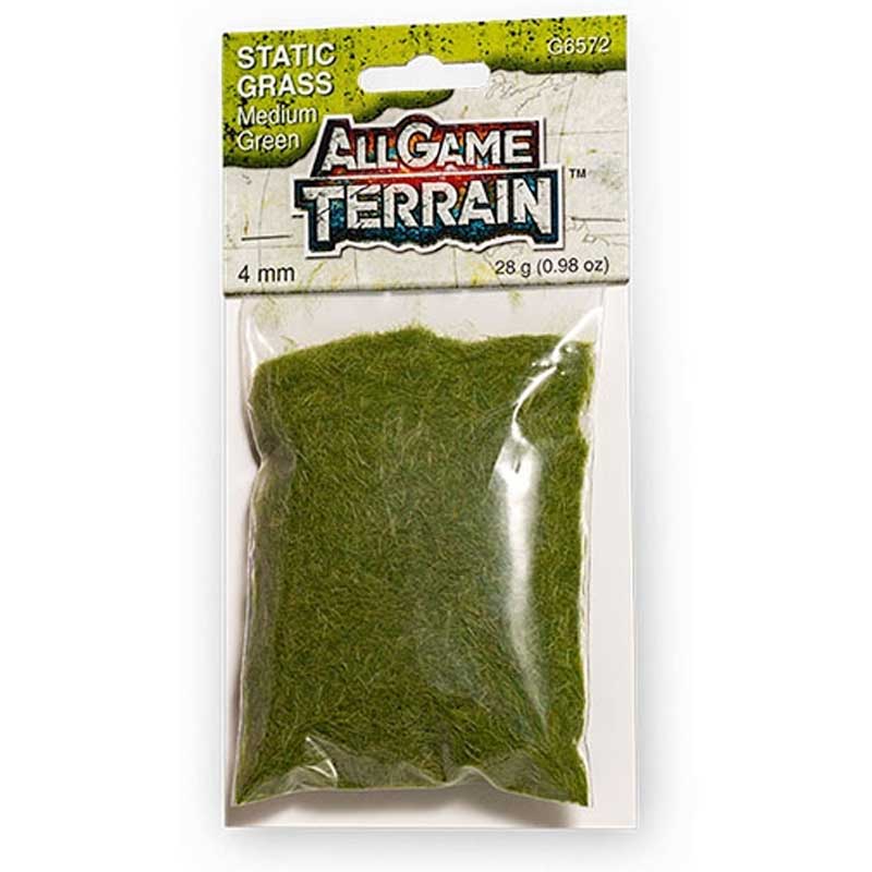 Woodland Scenics Static Grass Medium Green (4mm) G6572