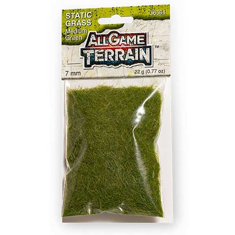 Woodland Scenics Static Grass Medium Green (7mm) G6584
