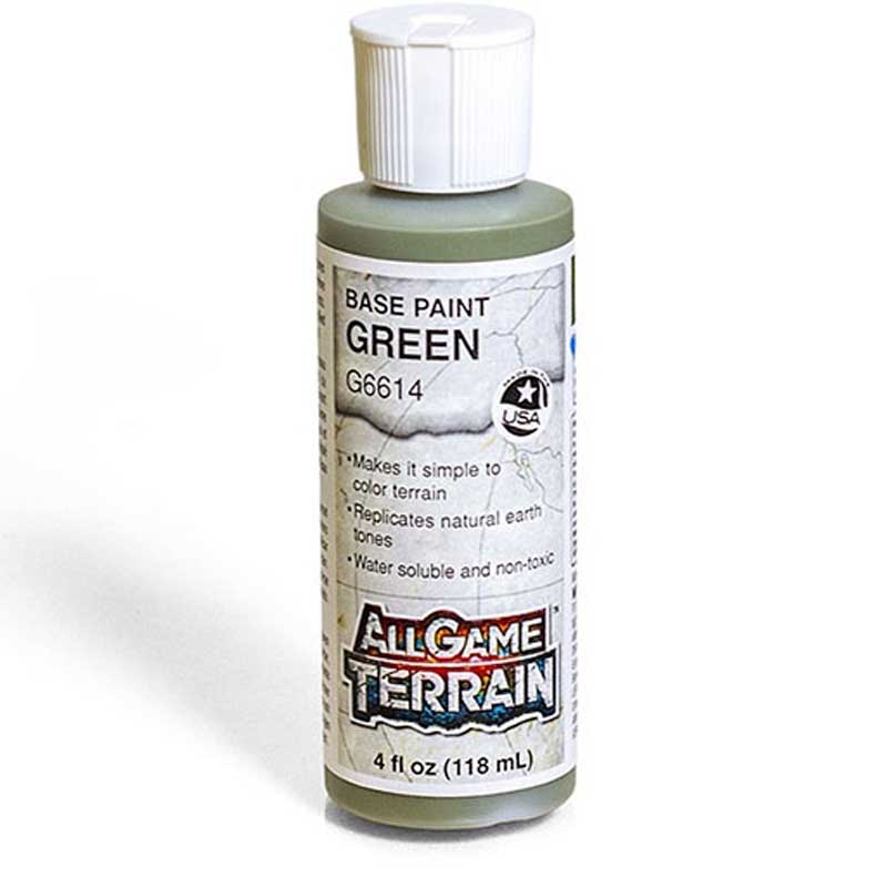 Woodland Scenics Green Base Paint (4oz) G6614