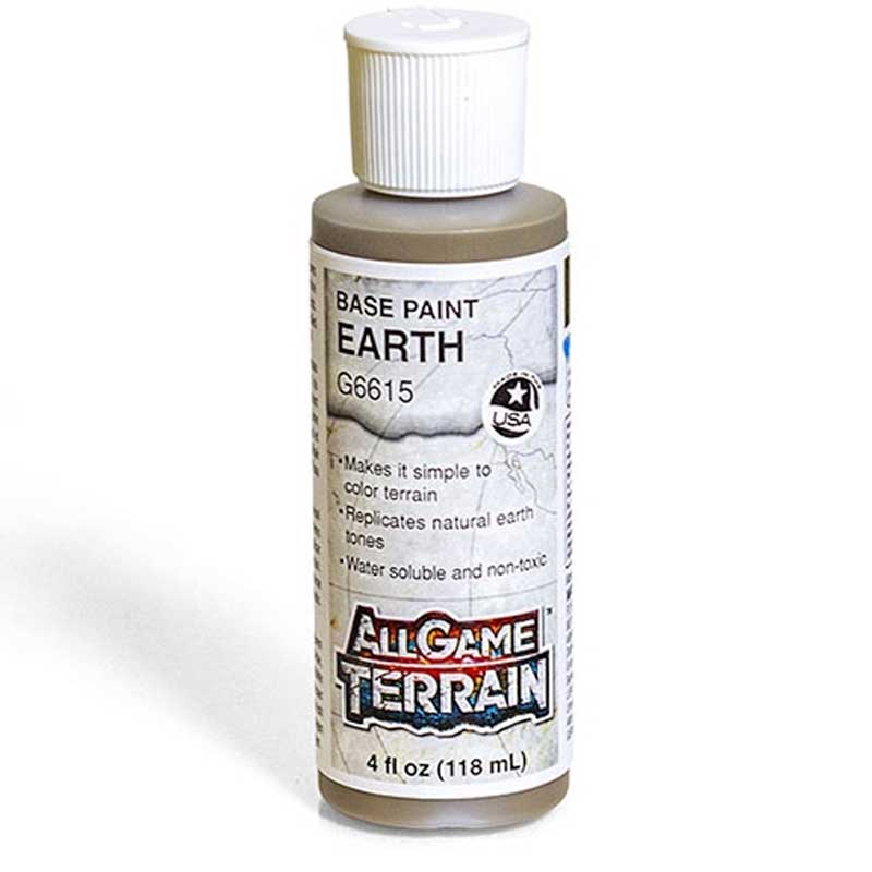Woodland Scenics Earth Base Paint (4oz) G6615