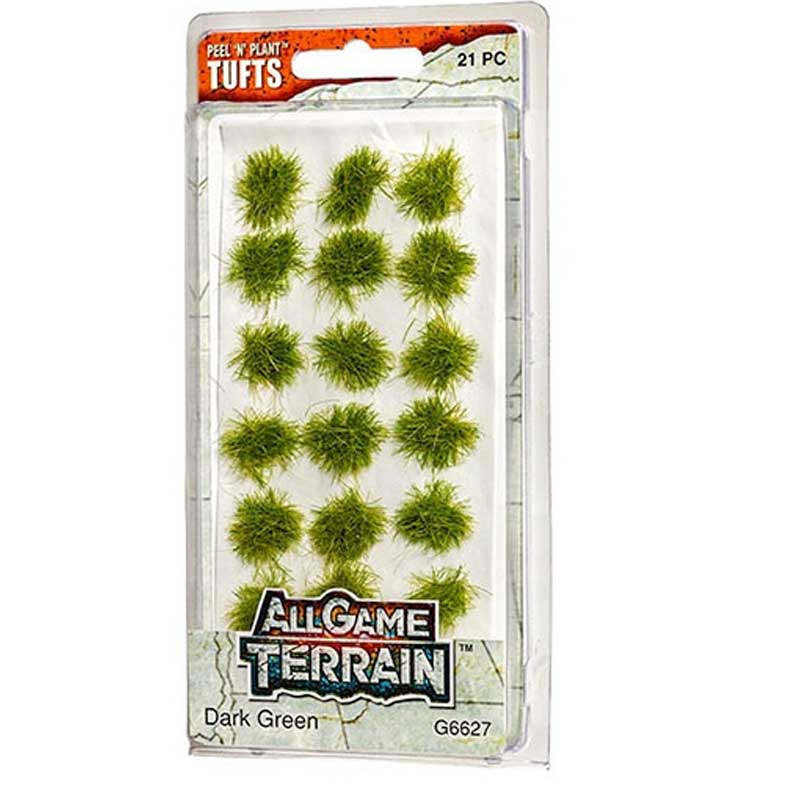 Woodland Scenics Dark Green Tufts G6627