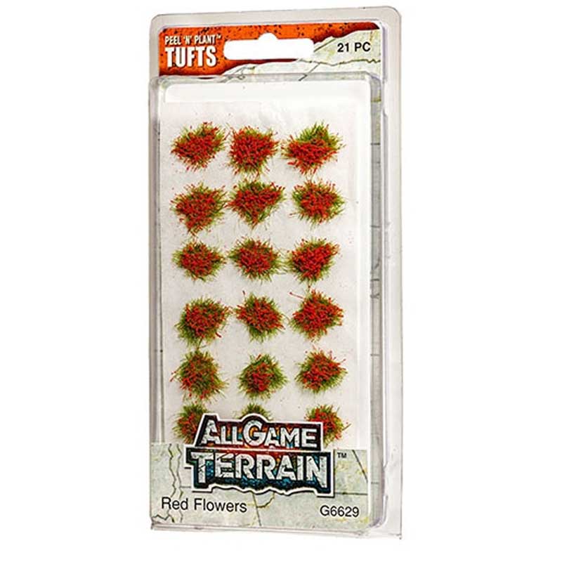 Woodland Scenics Red Flower Tufts G6629