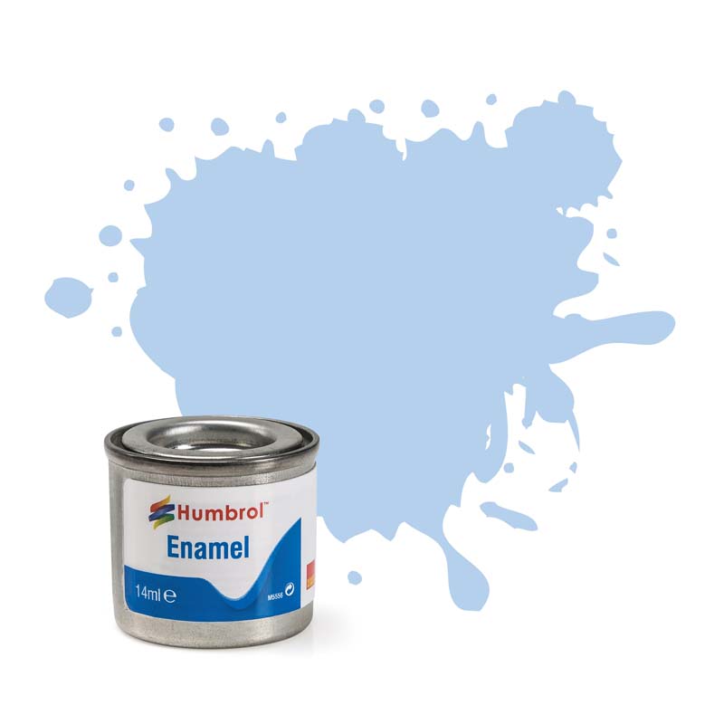 14ml No 44 Pastel Blue Matt Enamel Humbrol AA0044 14ml No 44 Pastel Blue Matt Enamel Humbrol AA0044
