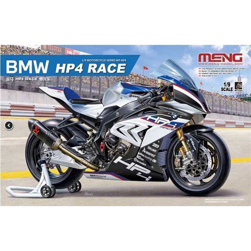 1/9 BMW HP4 Race (Pre Coloured) MT-004S Meng Model 1/9 BMW HP4 Race (Pre Coloured) MT-004S Meng Model